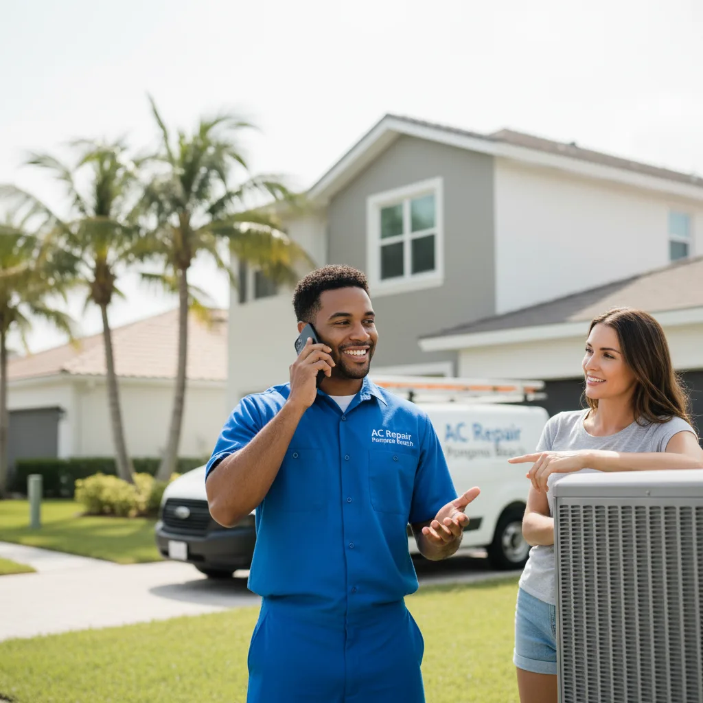 AC Repair Pompano Beach customer support in Malabar